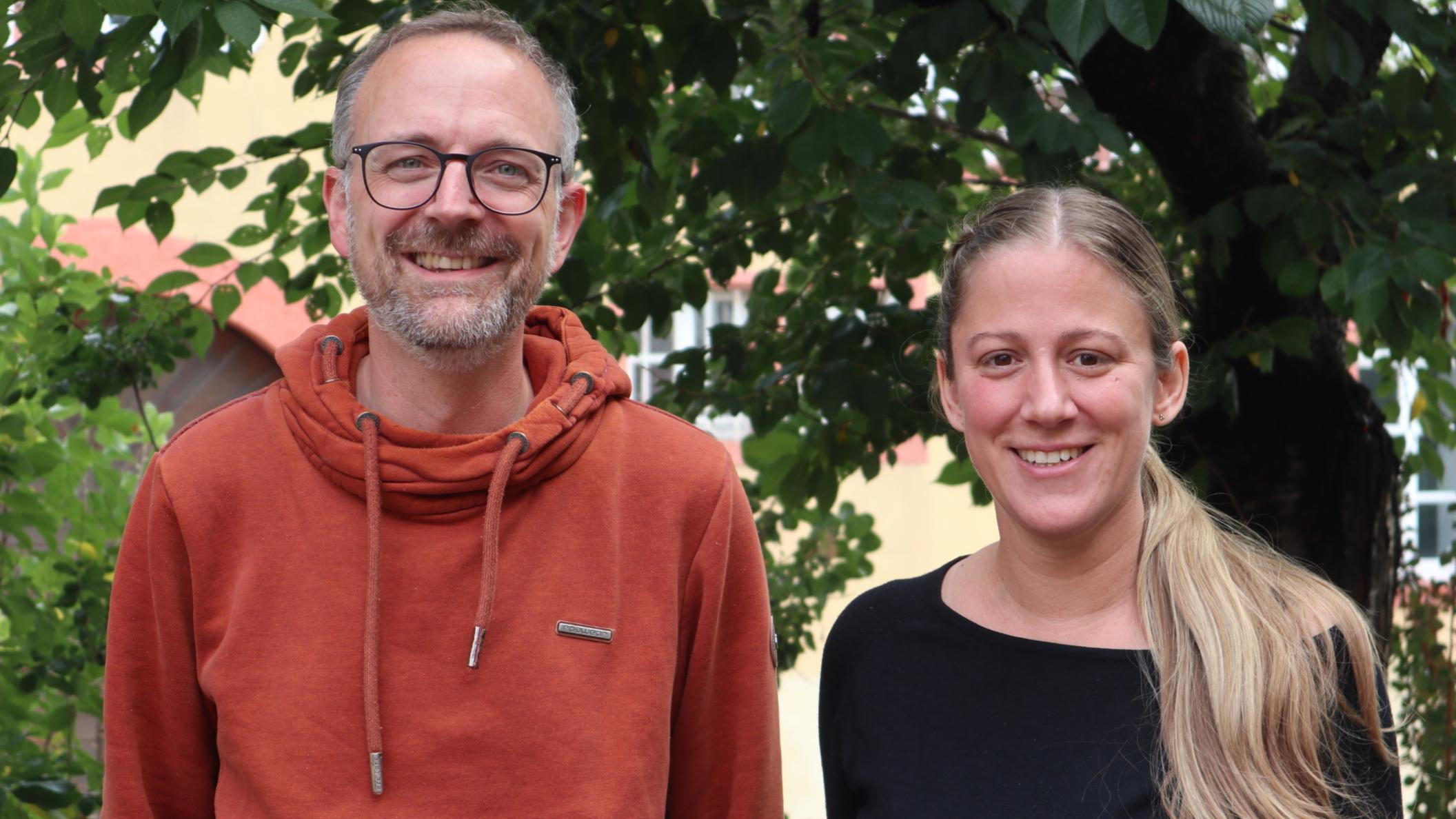 Sebastian Zinken und Ramona Schüller